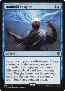 Image for Manifold Insights (10) (Commander 2016) - Magic: The Gathering
