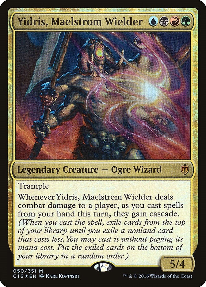 Image for Yidris, Maelstrom Wielder (50) (Commander 2016) - Magic: The Gathering