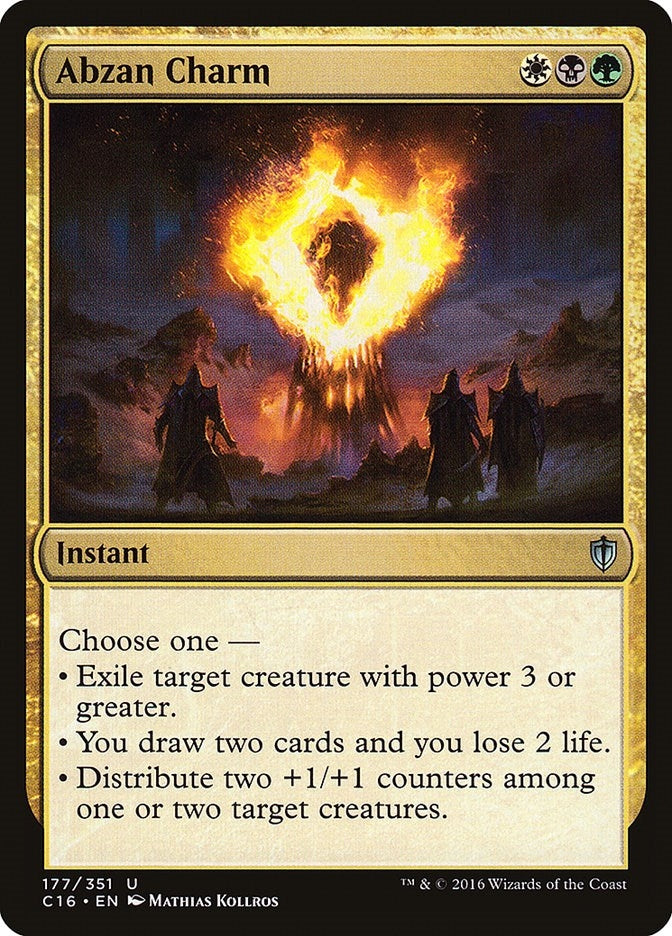 Image for Abzan Charm (177) (Commander 2016) - Magic: The Gathering