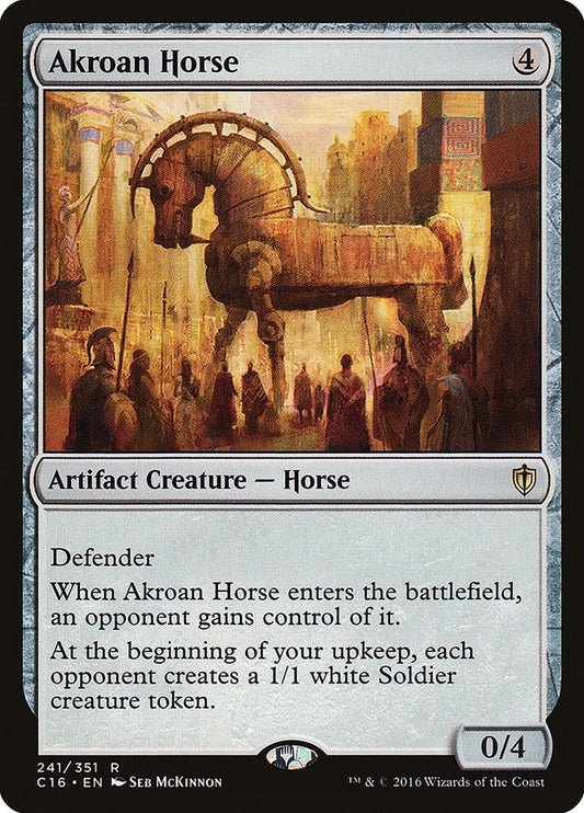 Image for Akroan Horse (241) (Commander 2016) - Magic: The Gathering