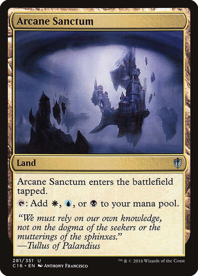 Image for Arcane Sanctum (281) (Commander 2016) - Magic: The Gathering