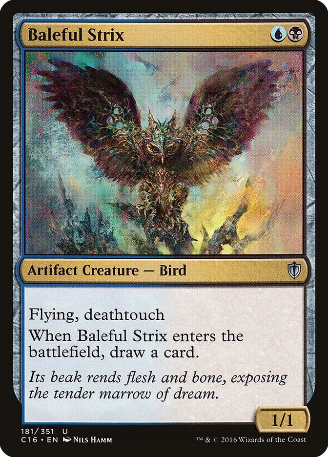 Image for Baleful Strix (181) (Commander 2016) - Magic: The Gathering