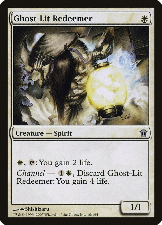 Image for Ghost-Lit Redeemer (10) (Saviors of Kamigawa) (SOK) - Magic: The Gathering
