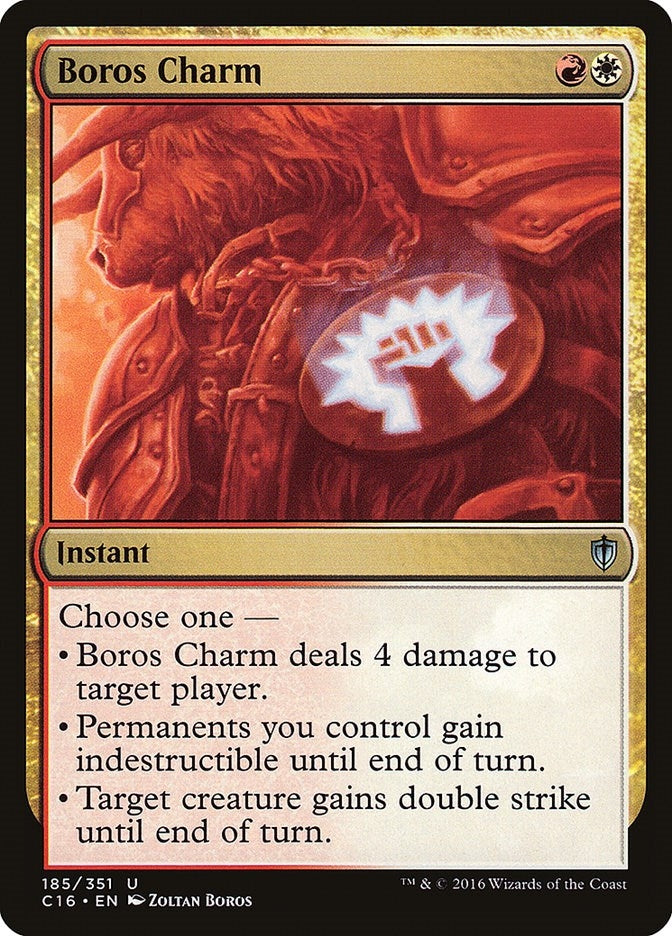 Image for Boros Charm (185) (Commander 2016) - Magic: The Gathering