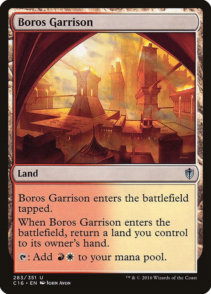 Image for Boros Garrison (283) (Commander 2016) - Magic: The Gathering