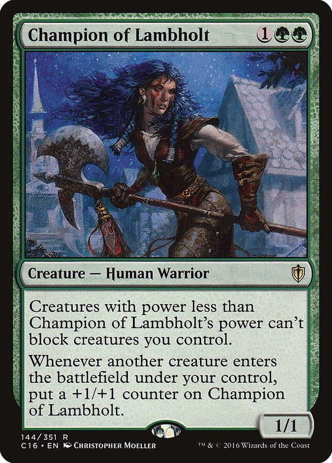 Champion of Lambholt (144) (Commander 2016)