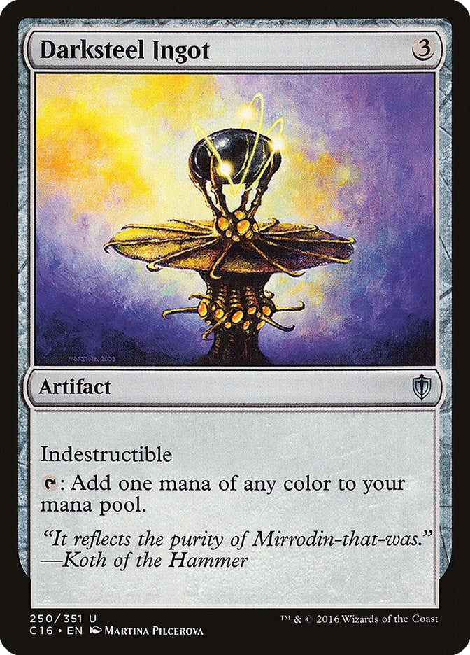 Image for Darksteel Ingot (250) (Commander 2016) - Magic: The Gathering