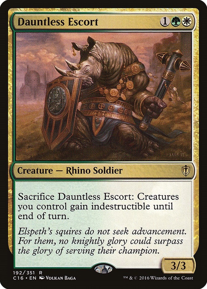 Image for Dauntless Escort (192) (Commander 2016) - Magic: The Gathering