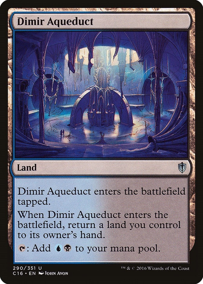 Dimir Aqueduct (290) (Commander 2016)