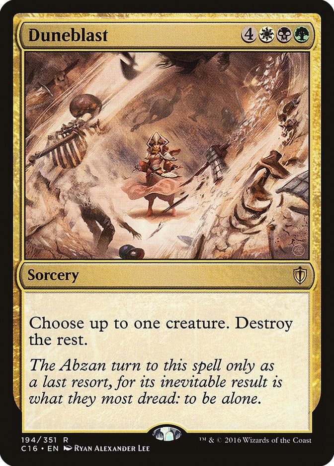 Image for Duneblast (194) (Commander 2016) - Magic: The Gathering