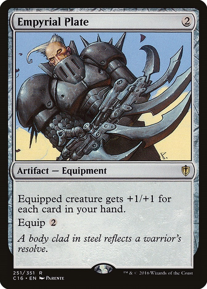 Image for Empyrial Plate (251) (Commander 2016) - Magic: The Gathering