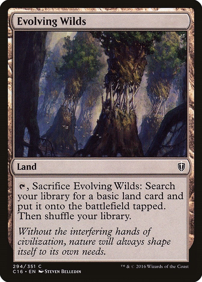 Evolving Wilds (294) (Commander 2016)