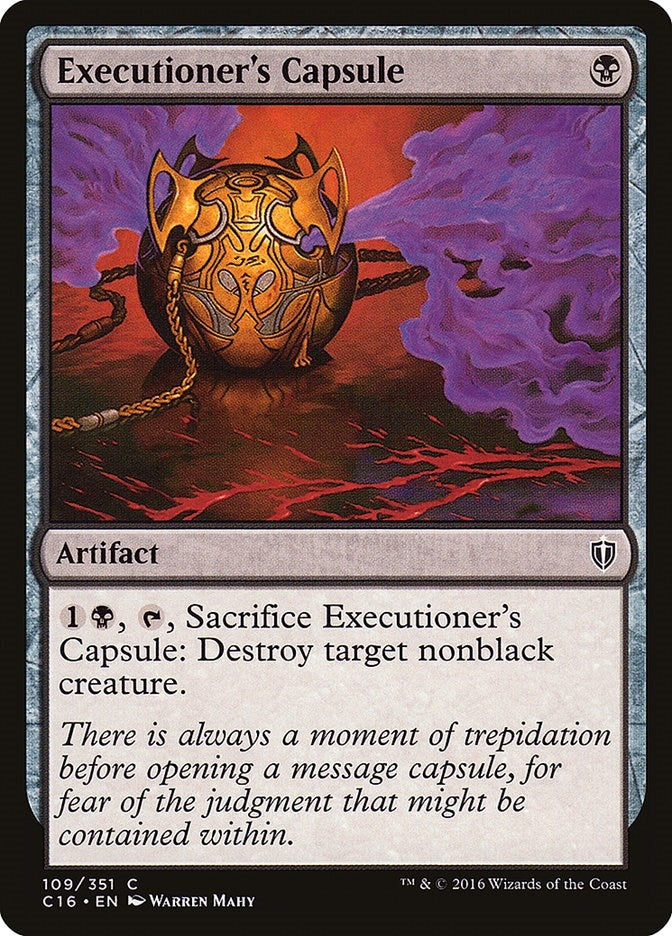 Image for Executioner's Capsule (109) (Commander 2016) - Magic: The Gathering