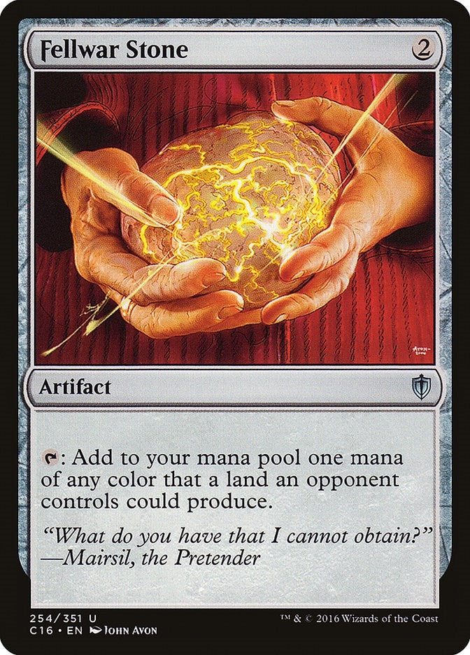 Image for Fellwar Stone (254) (Commander 2016) - Magic: The Gathering