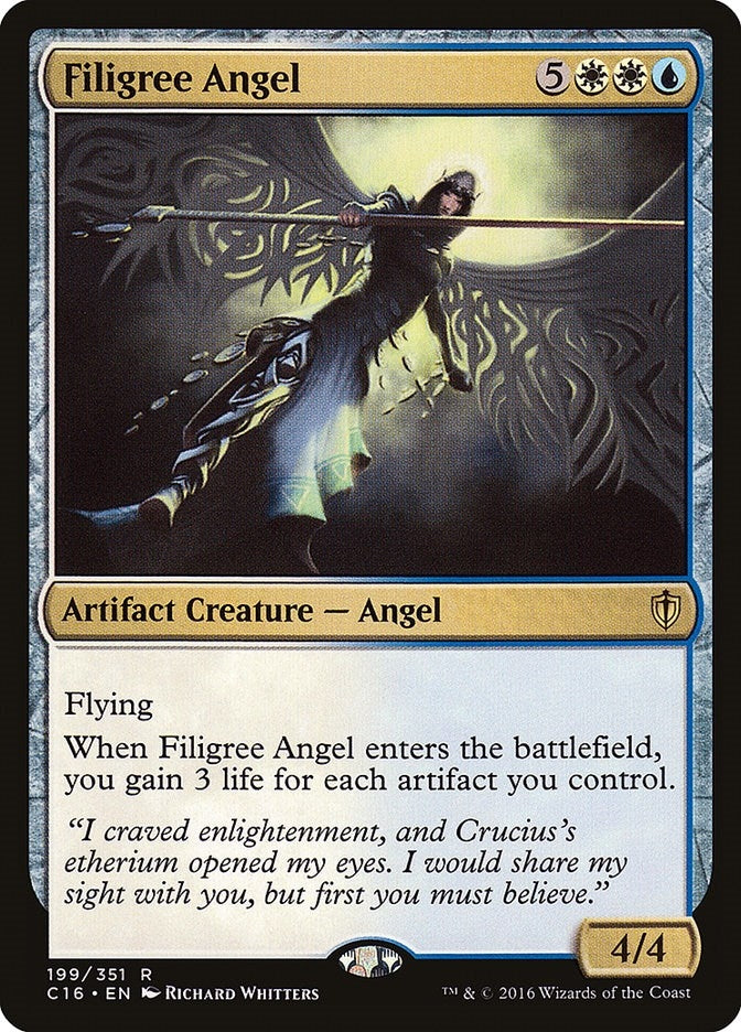Image for Filigree Angel (199) (Commander 2016) - Magic: The Gathering