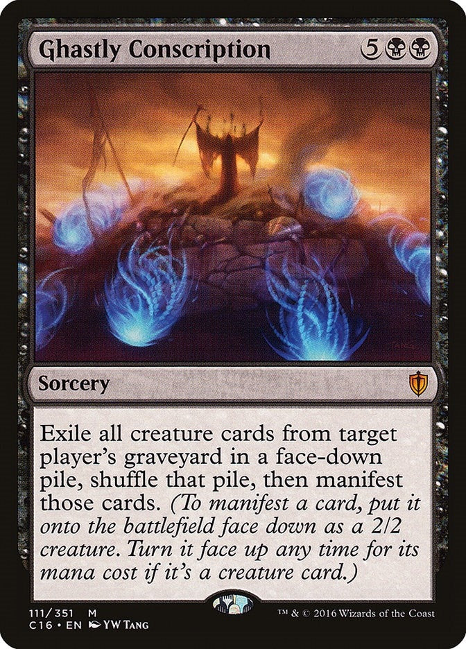Image for Ghastly Conscription (111) (Commander 2016) - Magic: The Gathering
