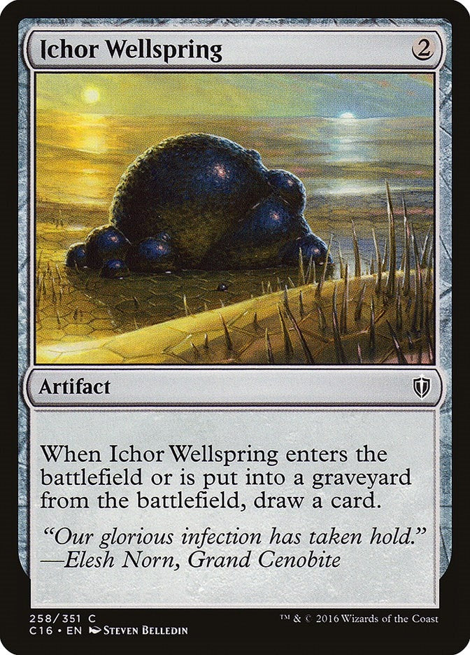 Image for Ichor Wellspring (258) (Commander 2016) - Magic: The Gathering