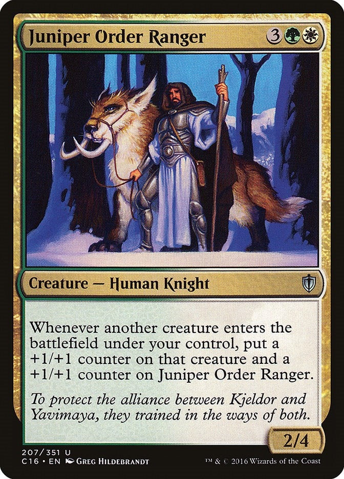 Image for Juniper Order Ranger (207) (Commander 2016) - Magic: The Gathering