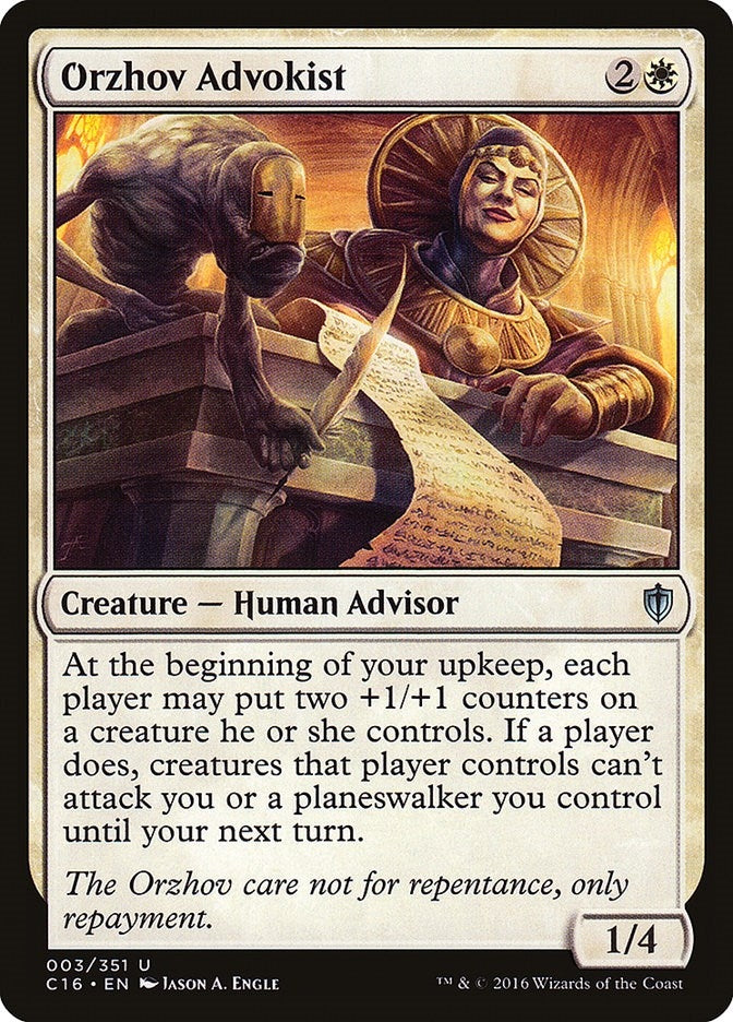 Orzhov Advokist (3) (Commander 2016)