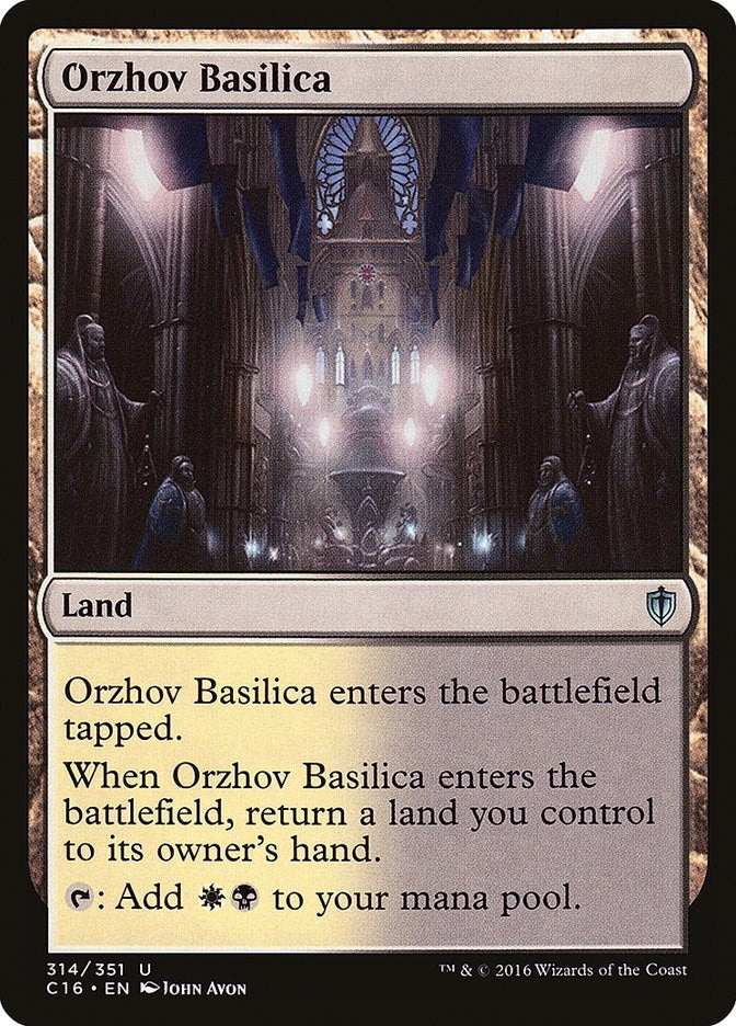 Image for Orzhov Basilica (314) (Commander 2016) - Magic: The Gathering