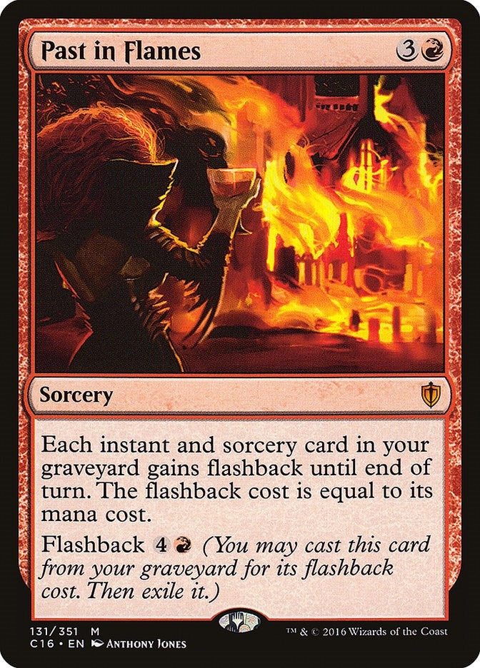 Image for Past in Flames (131) (Commander 2016) - Magic: The Gathering