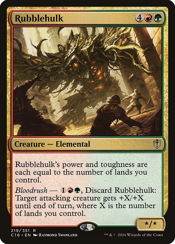 Rubblehulk (219) (Commander 2016)