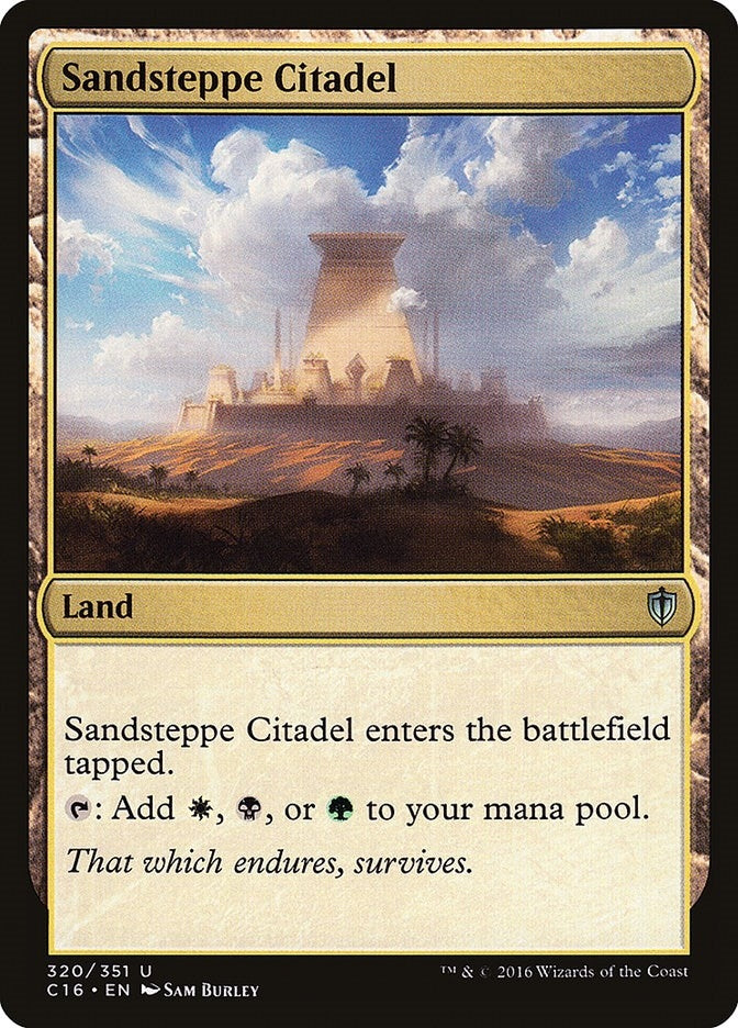 Sandsteppe Citadel (320) (Commander 2016)