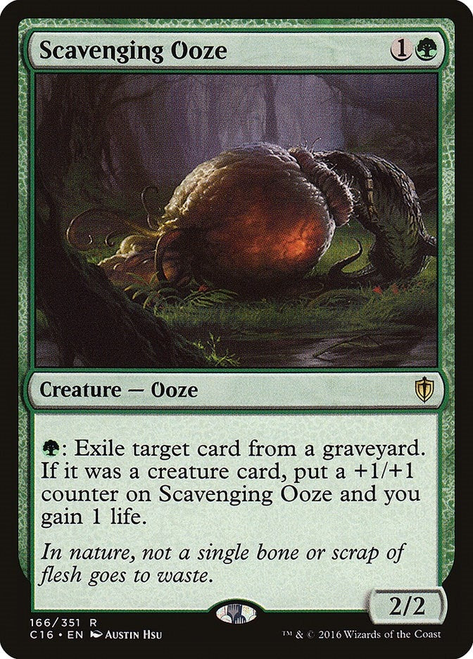 Image for Scavenging Ooze (166) (Commander 2016) - Magic: The Gathering
