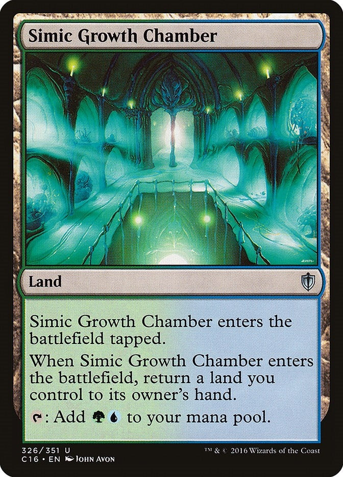 Simic Growth Chamber (326) (Commander 2016)