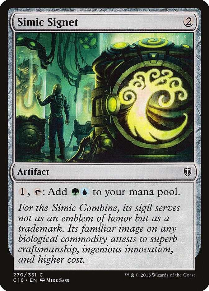 Simic Signet (270) (Commander 2016)