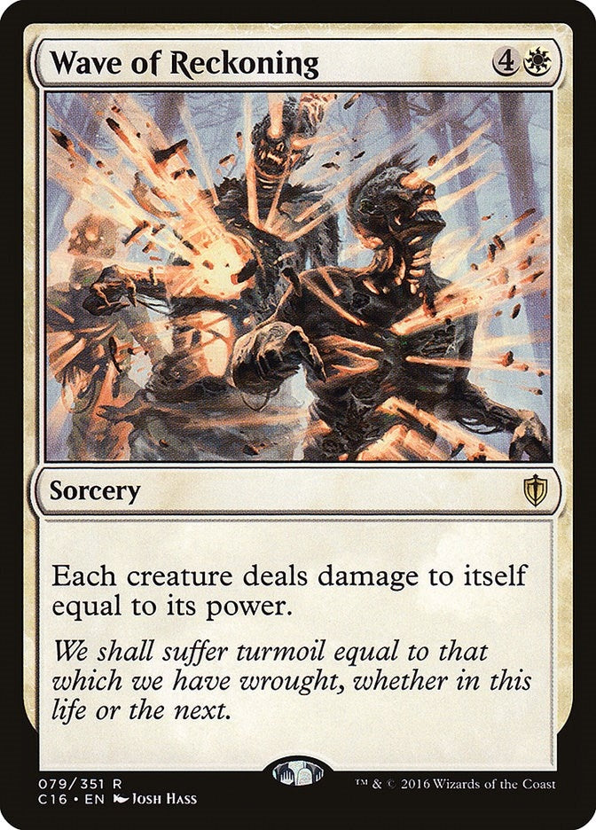 Wave of Reckoning (79) (Commander 2016)