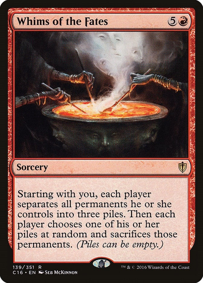 Image for Whims of the Fates (139) (Commander 2016) - Magic: The Gathering