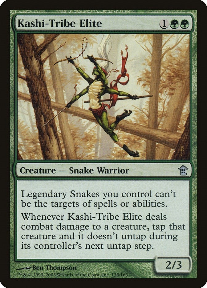 Image for Kashi-Tribe Elite (135) (Saviors of Kamigawa) (SOK) - Magic: The Gathering