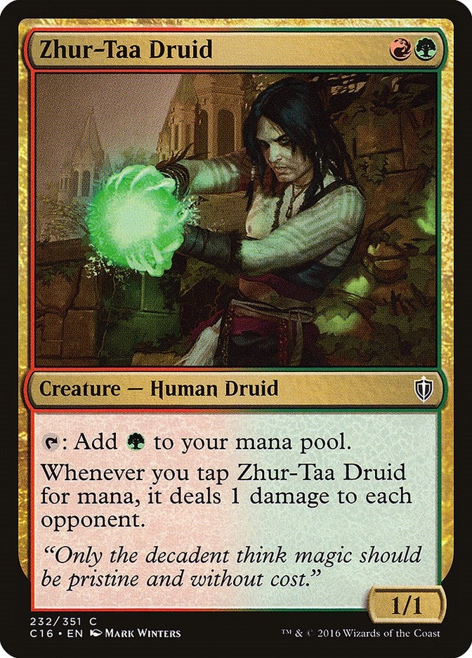 Image for Zhur-Taa Druid (232) (Commander 2016) - Magic: The Gathering