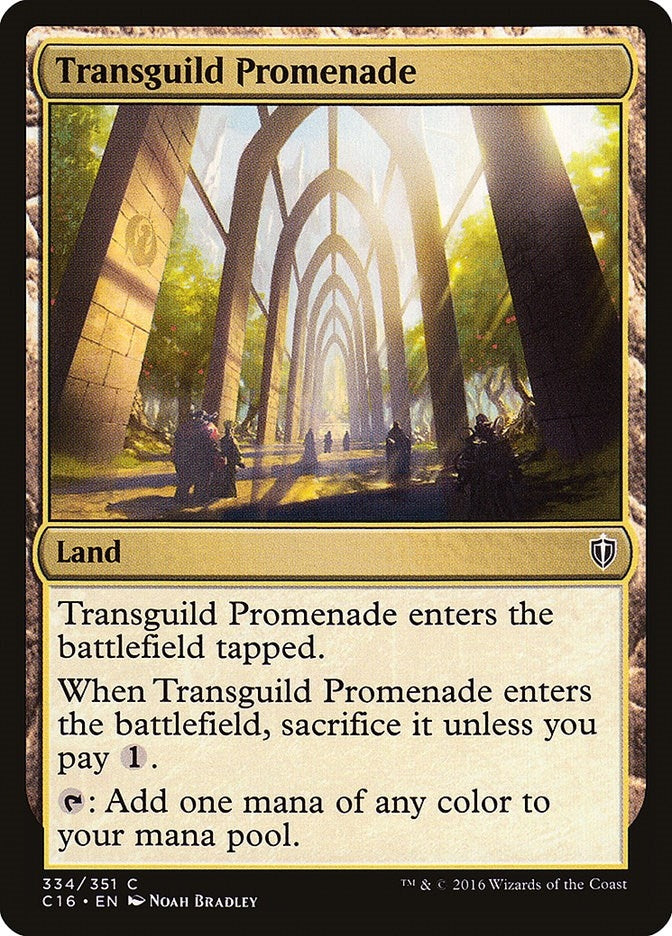 Image for Transguild Promenade (334) (Commander 2016) - Magic: The Gathering
