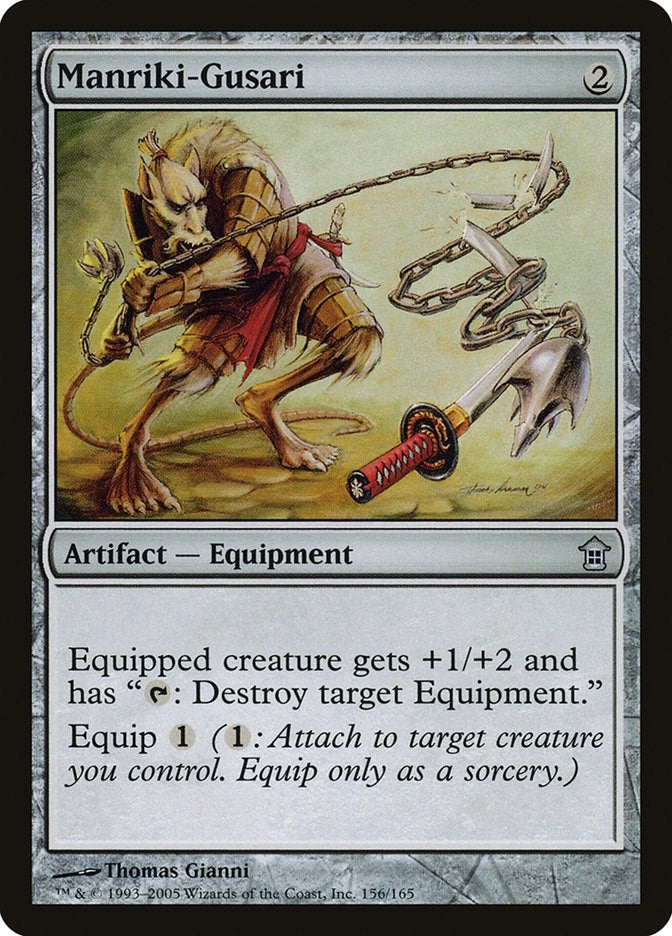 Image for Manriki-Gusari (156) (Saviors of Kamigawa) (SOK) - Magic: The Gathering