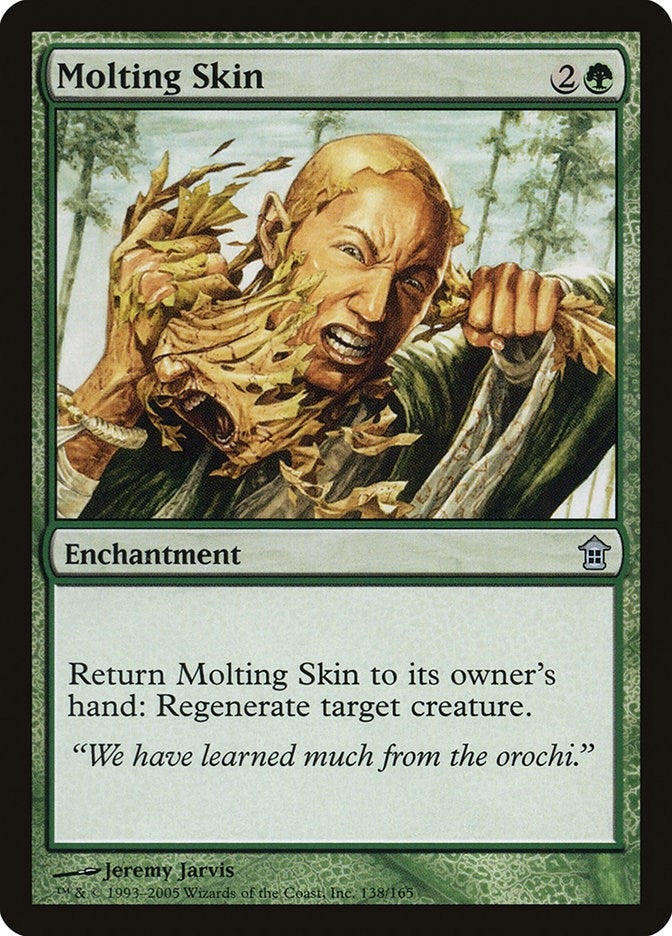 Image for Molting Skin (138) (Saviors of Kamigawa) (SOK) - Magic: The Gathering