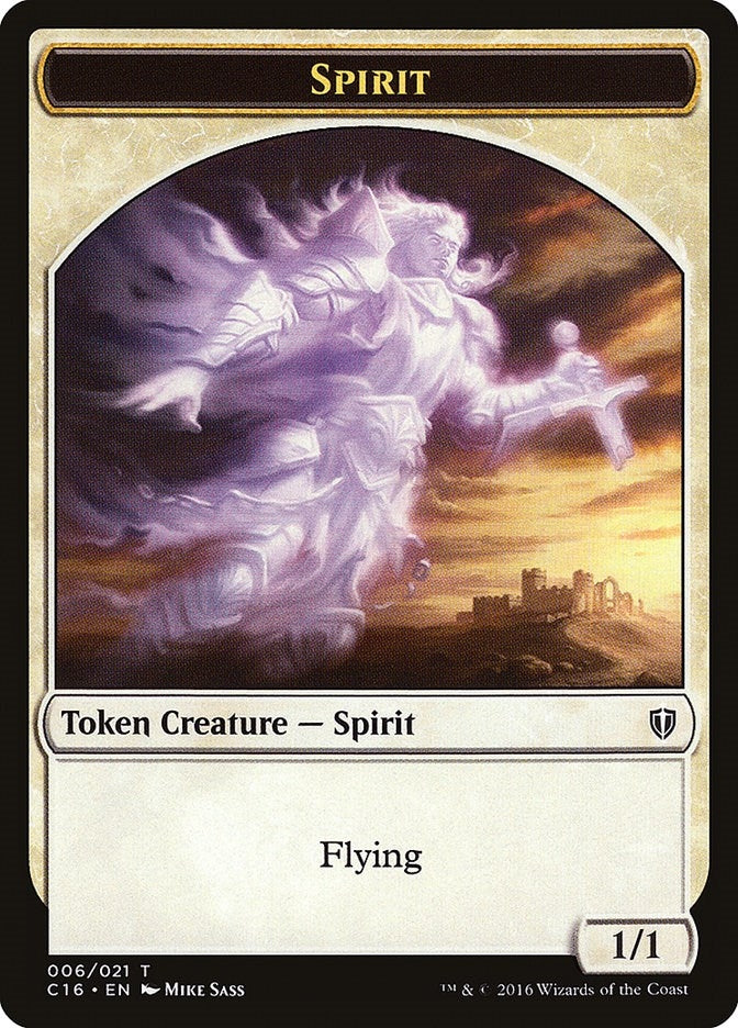 Image for Spirit (006) // Bird (002) Double-Sided Token (6 // 2) (Commander 2016) - Magic: The Gathering