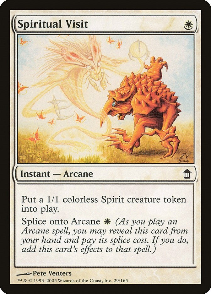 Image for Spiritual Visit (29) (Saviors of Kamigawa) (SOK) - Magic: The Gathering