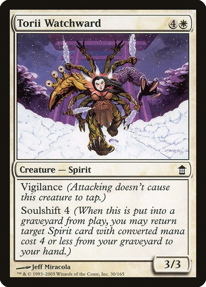 Image for Torii Watchward (30) (Saviors of Kamigawa) (SOK) - Magic: The Gathering
