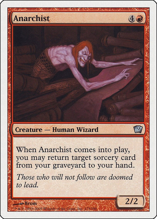 Image for Anarchist (173) (9th Edition) - Magic: The Gathering