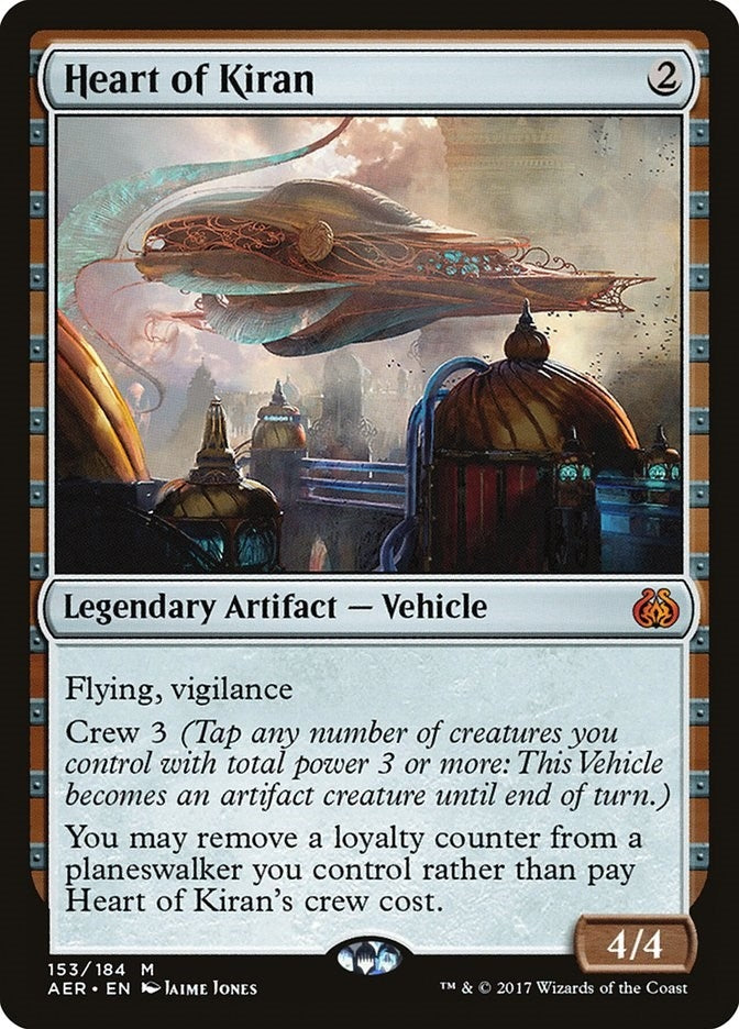 Image for Heart of Kiran (153) (Aether Revolt) - Magic: The Gathering