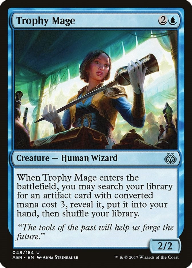Image for Trophy Mage (48) (Aether Revolt) - Magic: The Gathering