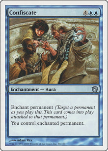 Image for Confiscate (68) (9th Edition) - Magic: The Gathering