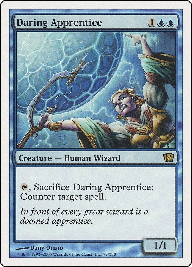 Image for Daring Apprentice (72) (9th Edition) - Magic: The Gathering