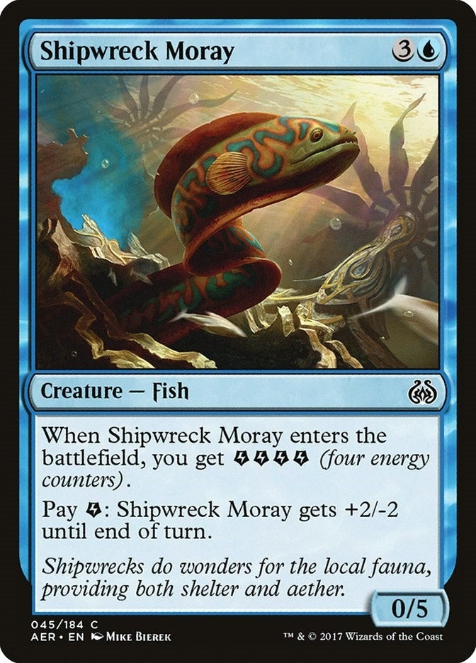 Image for Shipwreck Moray (45) (Aether Revolt) - Magic: The Gathering