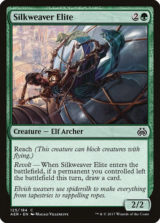 Image for Silkweaver Elite (125) (Aether Revolt) - Magic: The Gathering