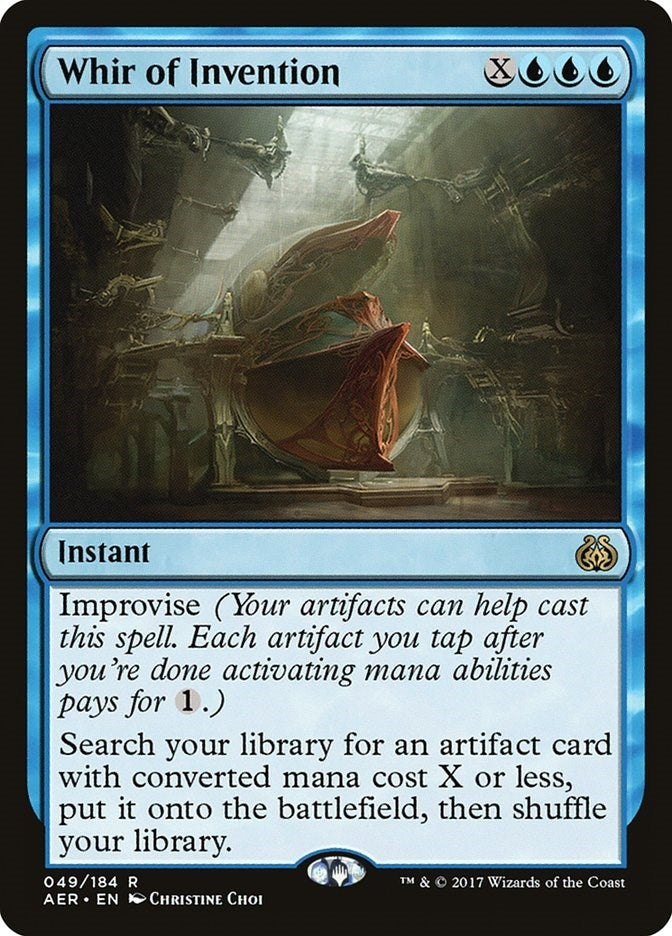 Image for Whir of Invention (49) (Aether Revolt) - Magic: The Gathering
