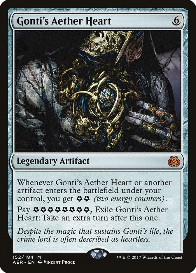 Image for Gonti's Aether Heart (152) (Aether Revolt) - Magic: The Gathering
