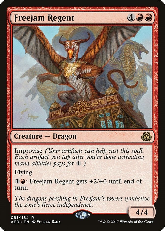 Image for Freejam Regent (81) (Aether Revolt) - Magic: The Gathering